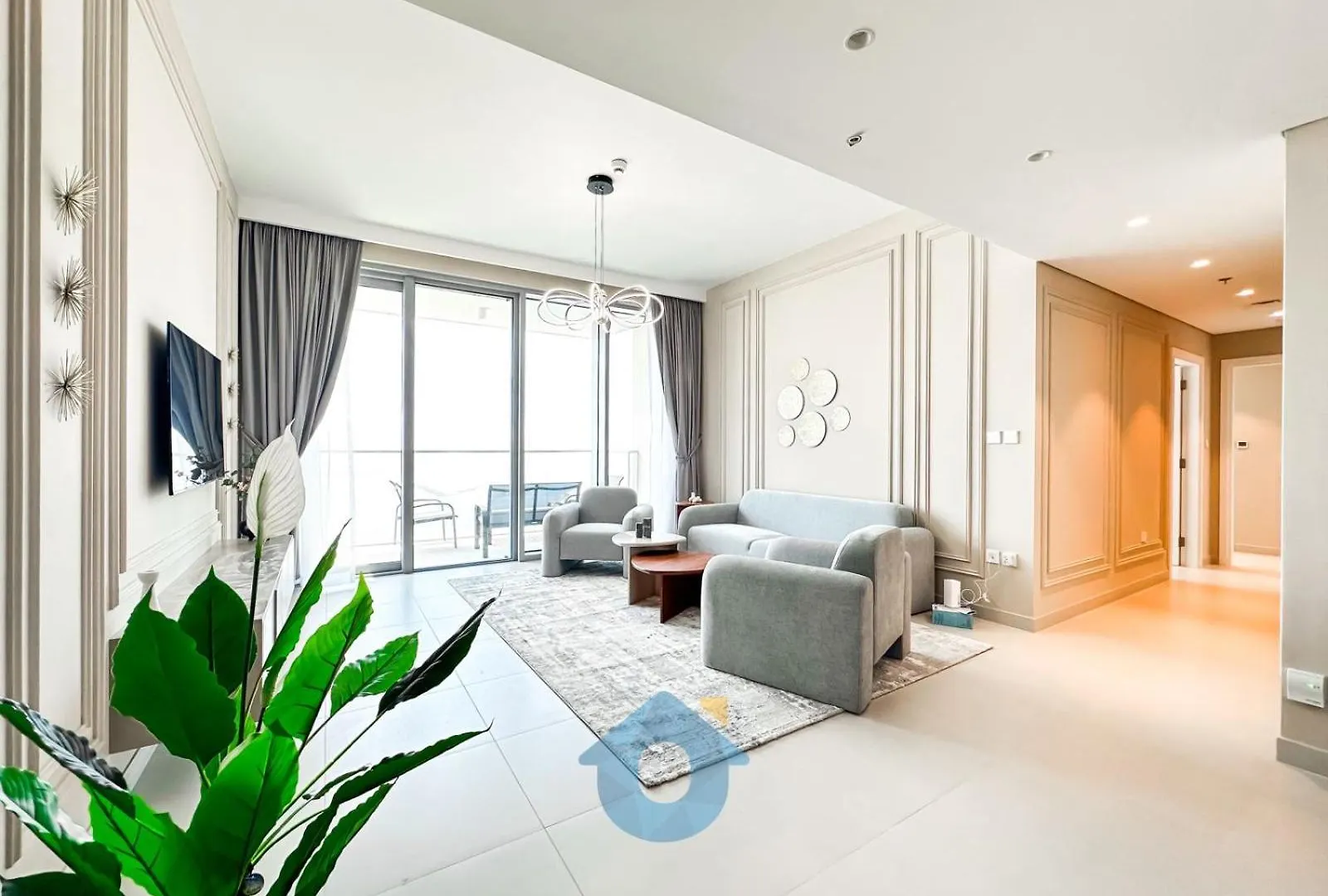 Like Home - 4007 Experience 2Bhk Luxury Living In The Grand Creek Harbour دبي شقة