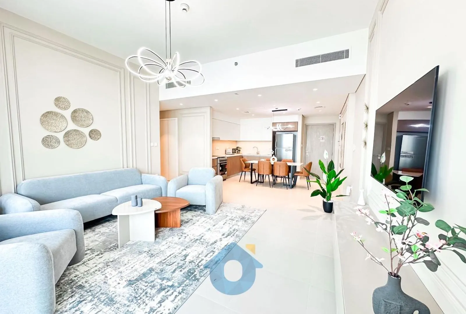 شقة Like Home - 4007 Experience 2Bhk Luxury Living In The Grand Creek Harbour دبي