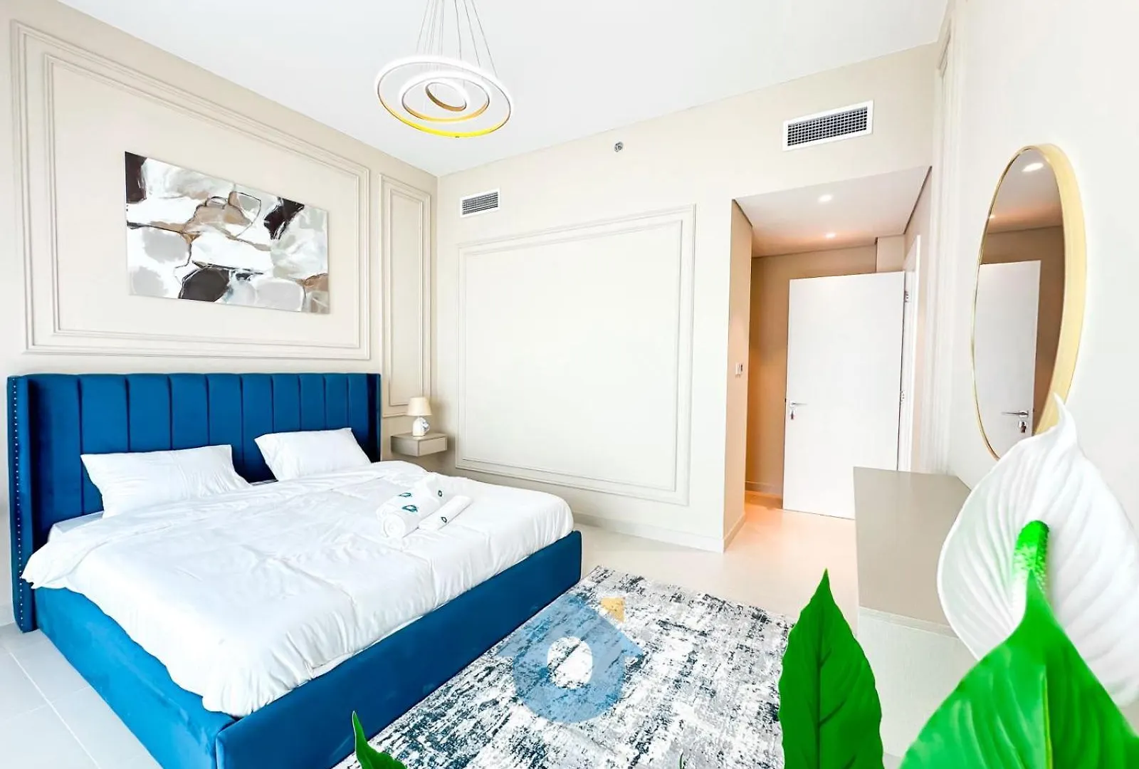 شقة Like Home - 4007 Experience 2Bhk Luxury Living In The Grand Creek Harbour دبي الإمارات العربية المتحدة