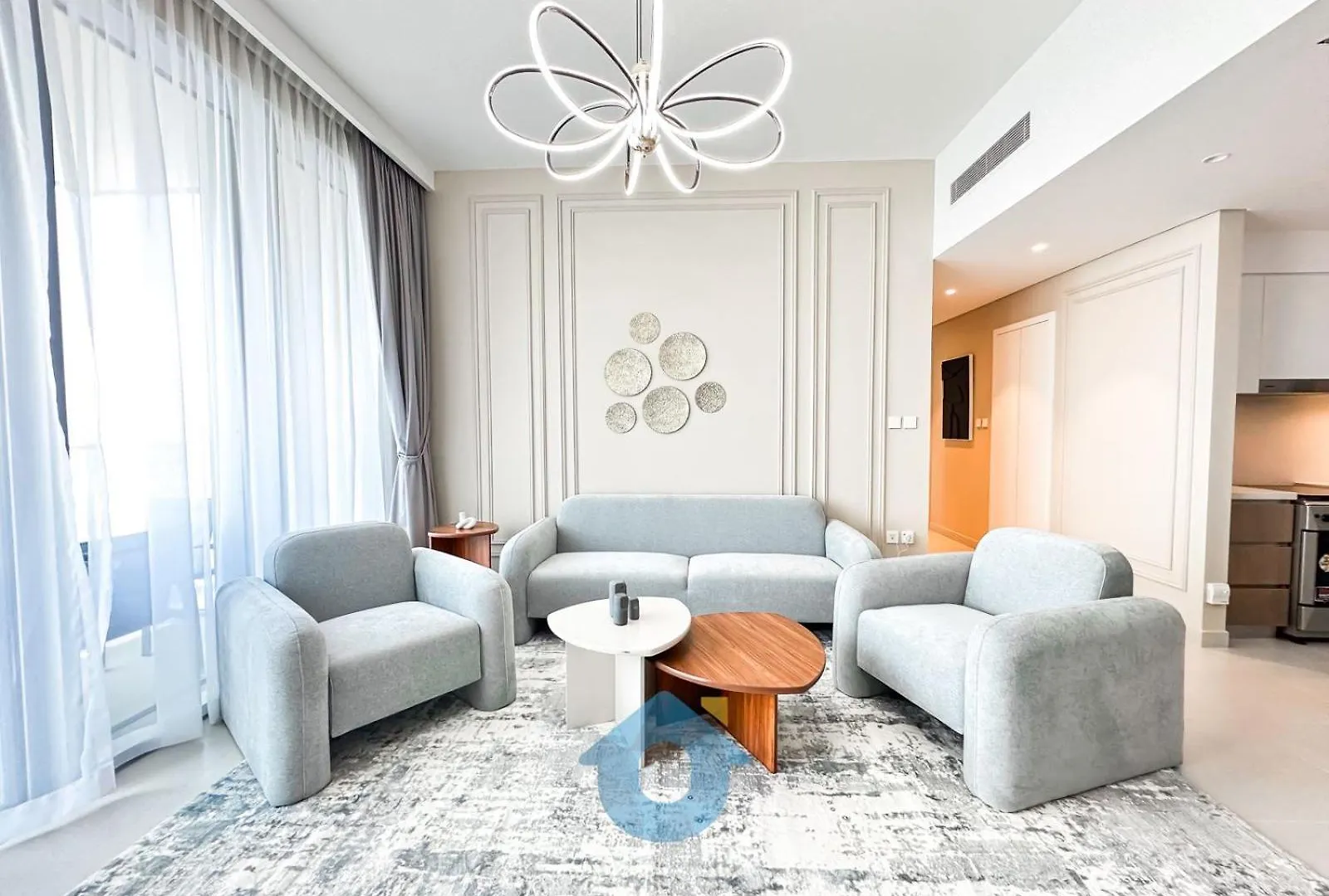Like Home - 4007 Experience 2Bhk Luxury Living In The Grand Creek Harbour 迪拜 0*,  阿拉伯联合酋长国